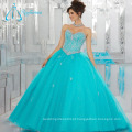 Beading Crystal Ball Gowns Two Pieces Tulle Quinceanera Dress